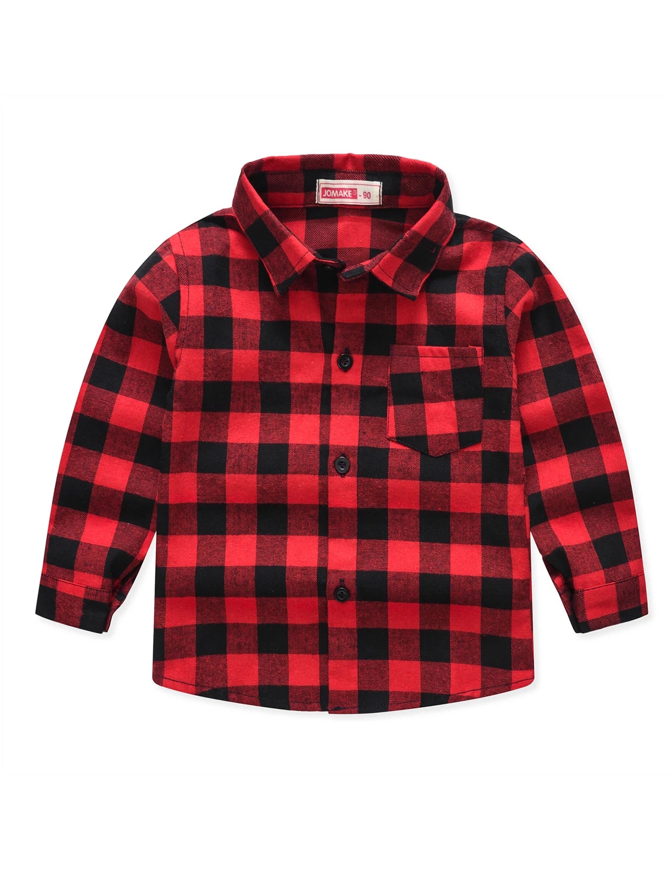 Unisex Classic Woolen Checkered Shirt
