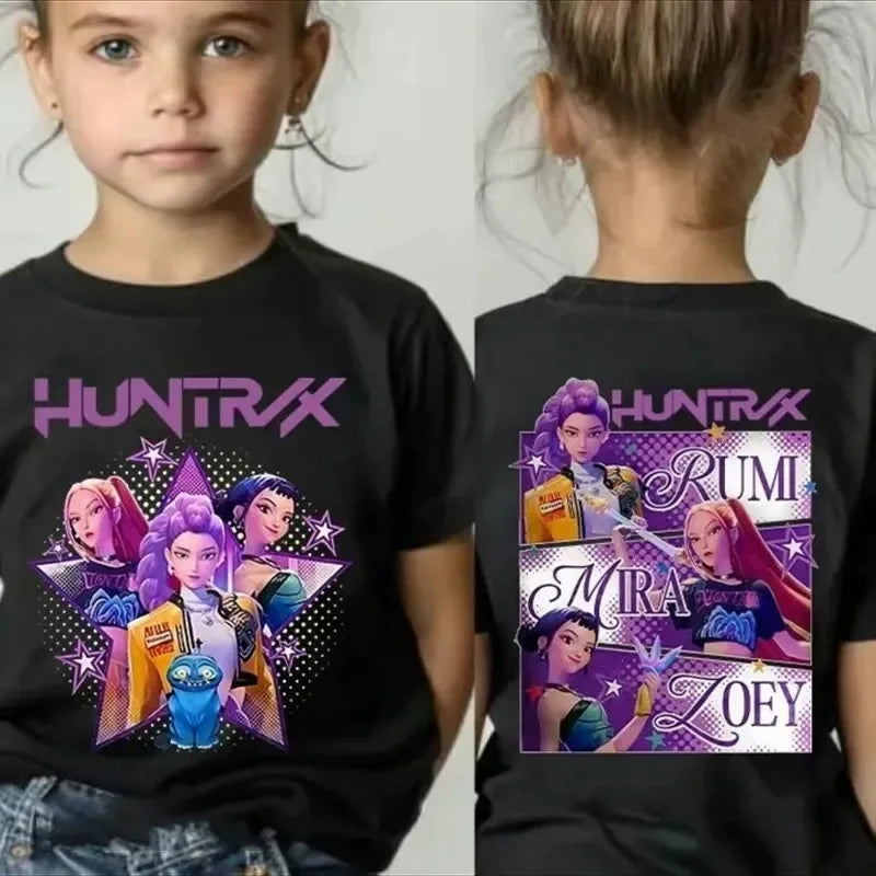 Kpop Demon Hunters Print Graphic Tshirt