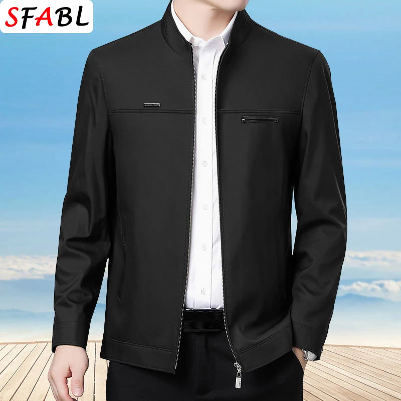 Casual Luxury Full Zip Up Jackets