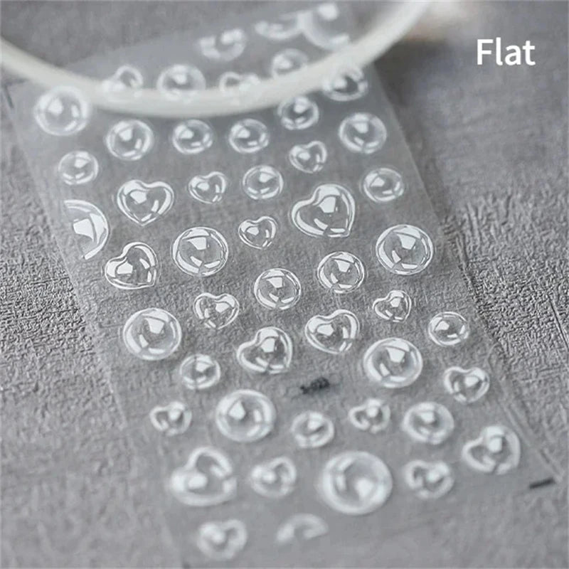 Soft Relief Decoration Nail Art Stickers