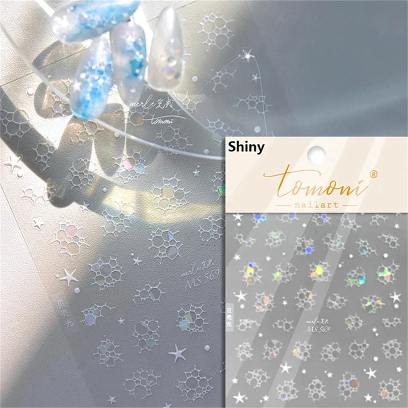 Soft Relief Decoration Nail Art Stickers