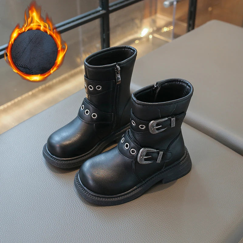 Fashion Metal Belt Buckle Decoration Riding Boot