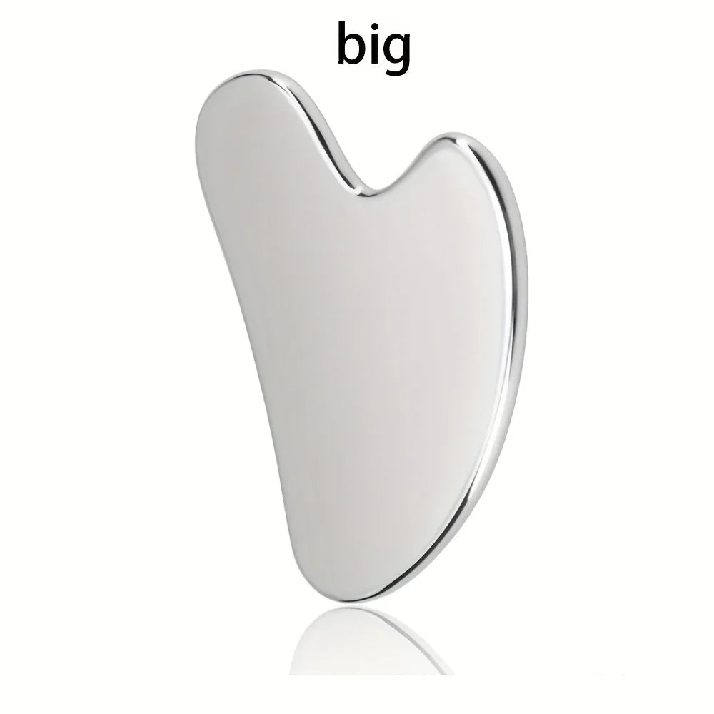 Soothing and Cooling, Stainless Steel Gua Sha Facial Massager