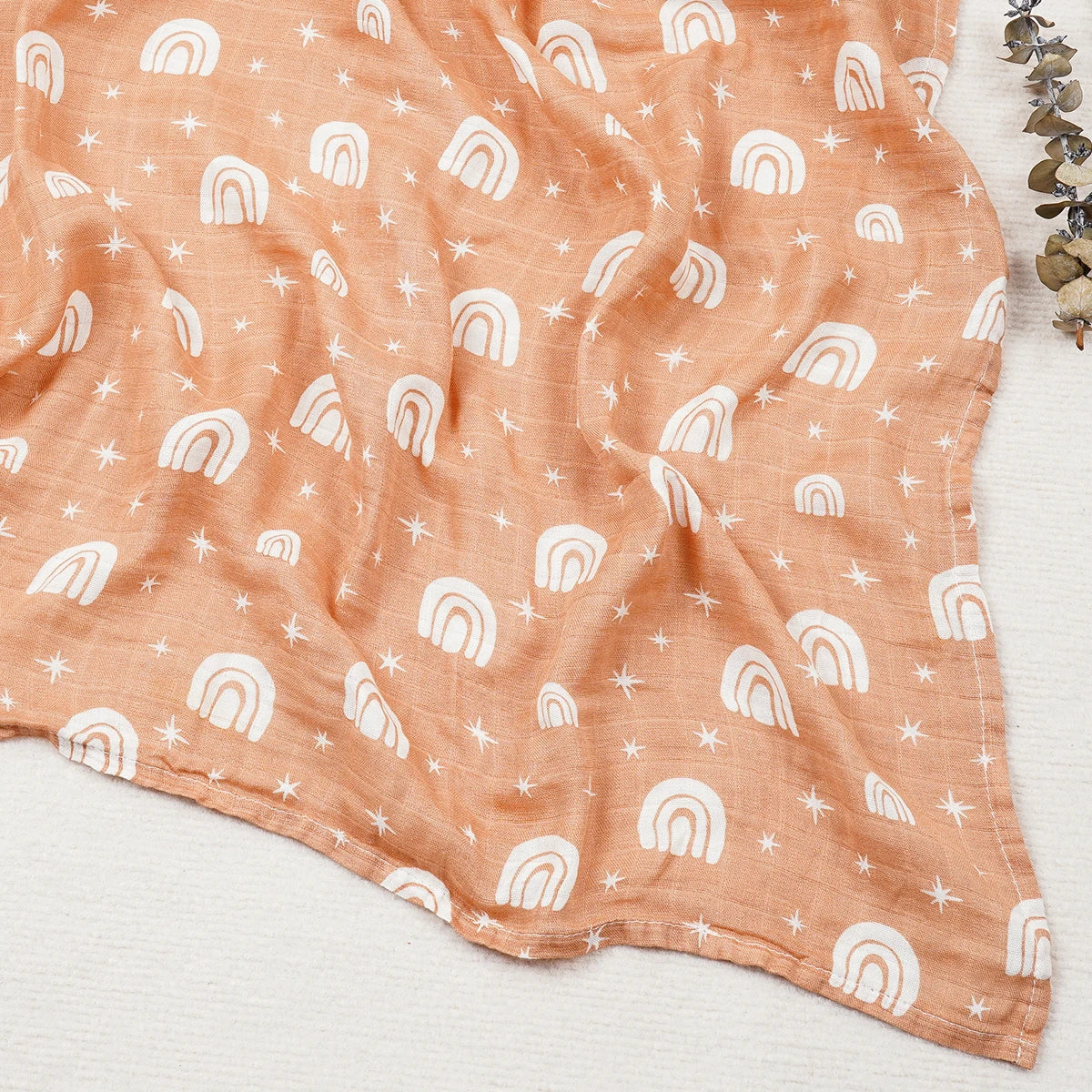 Cute Soft Print Baby Towel Wrap