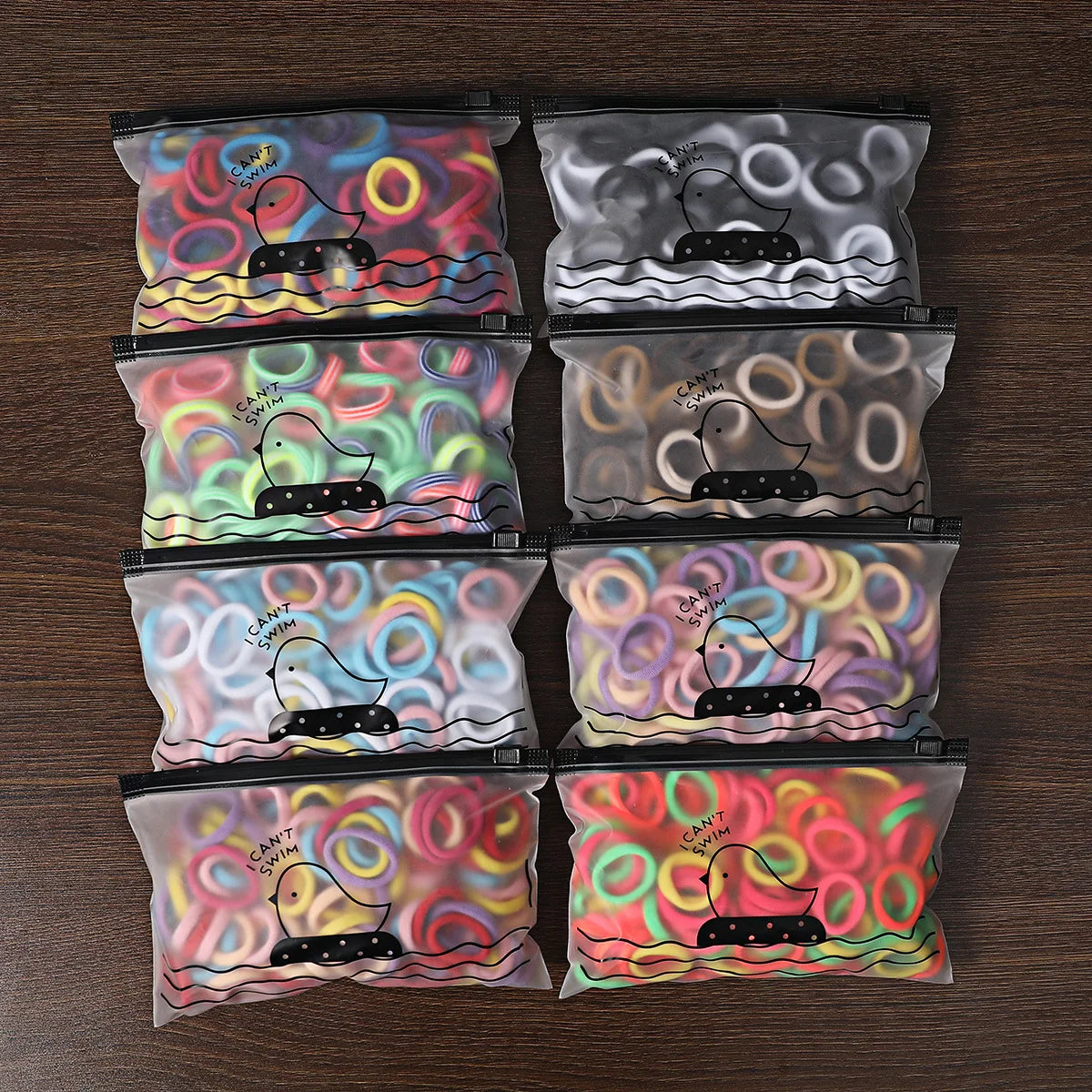 Hair Ties Rubber Band Kids Elastic Hair Leagues