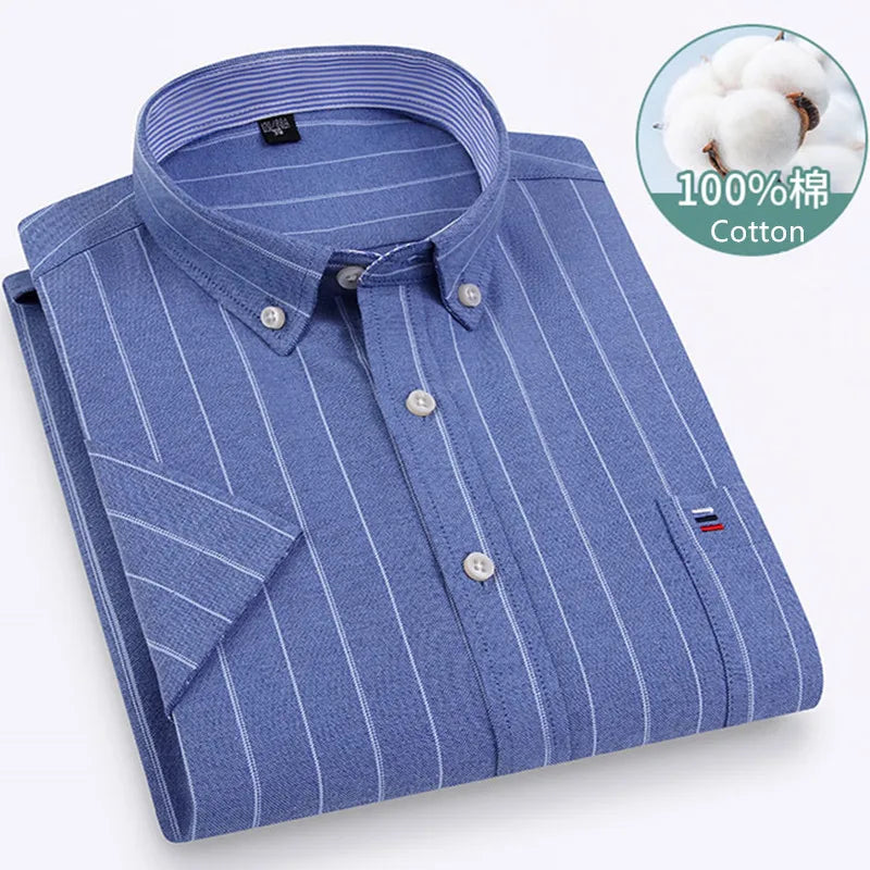 Oxford Cotton Casual Shirt For Men