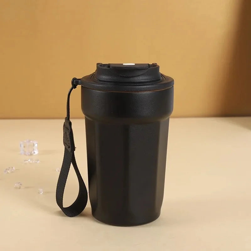 Seamless 316 Stainless Steel Insulated Coffee Cup Smart Temperature Display Office Car Water Bottle Portable Thermal Mug