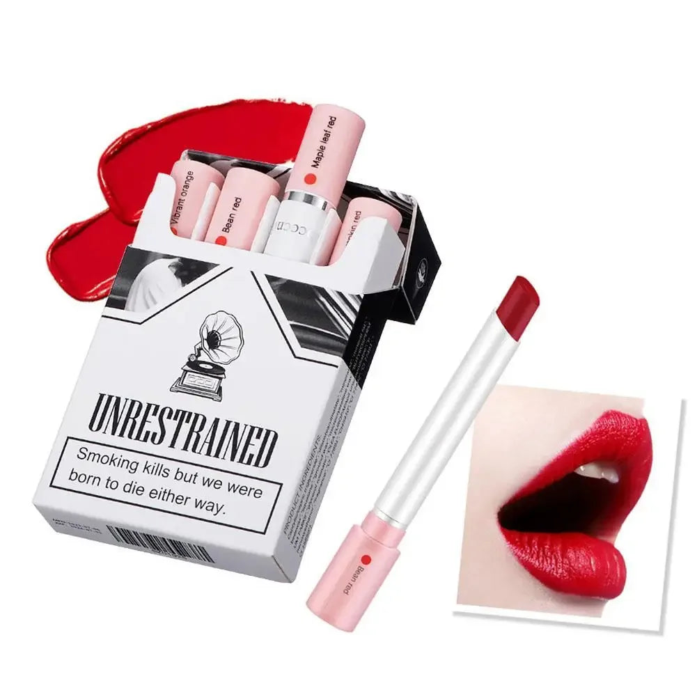 4 Colors Creative Cigarette Lipstick Set
