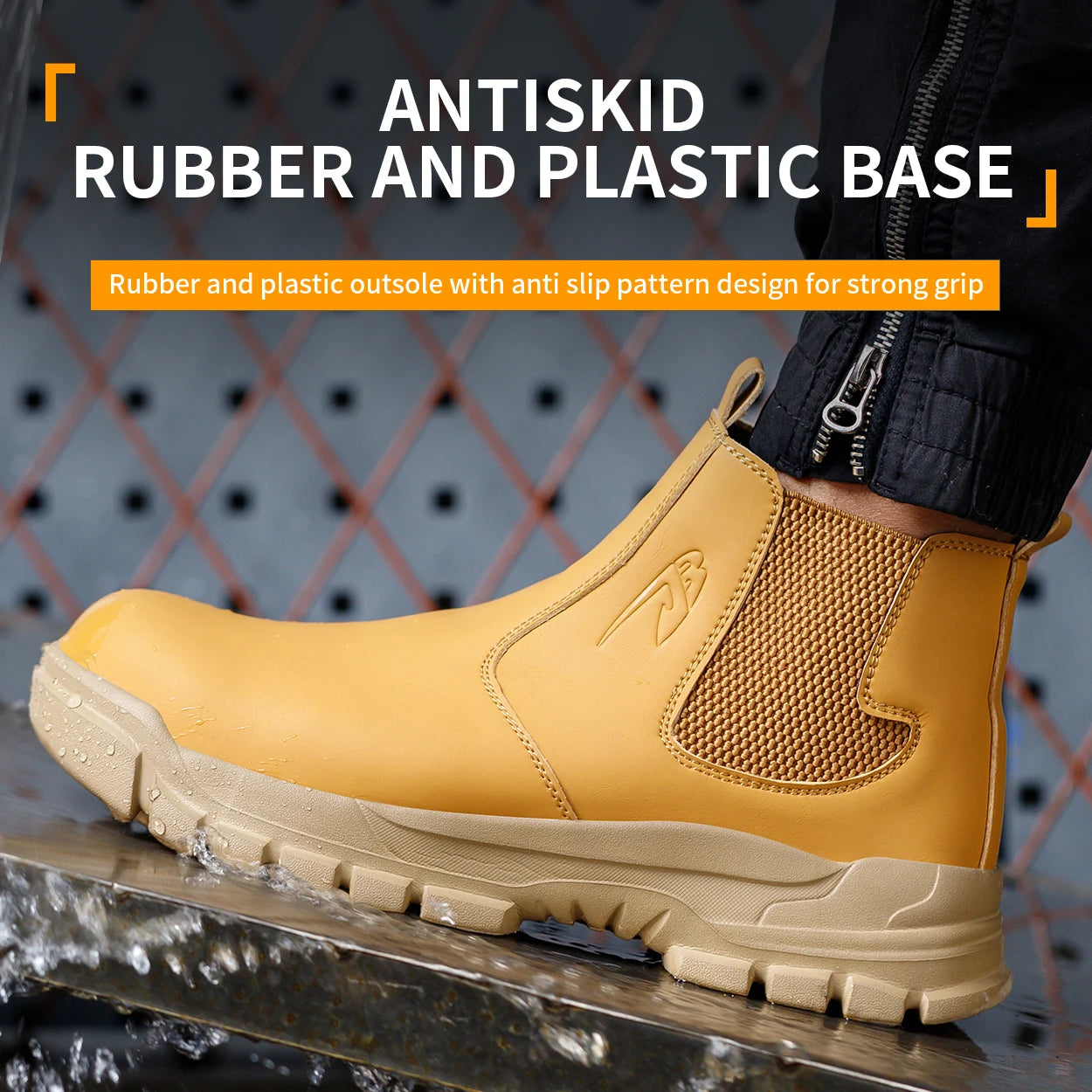 Waterproof Men's Anti Impact And Anti-Puncture Boots