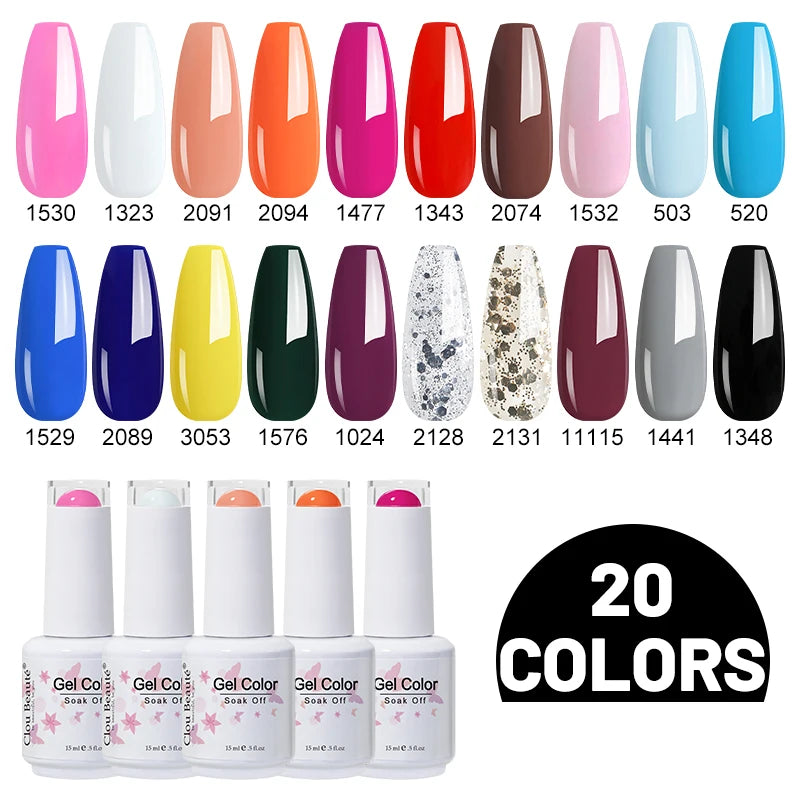 Gel Nail Polish Set