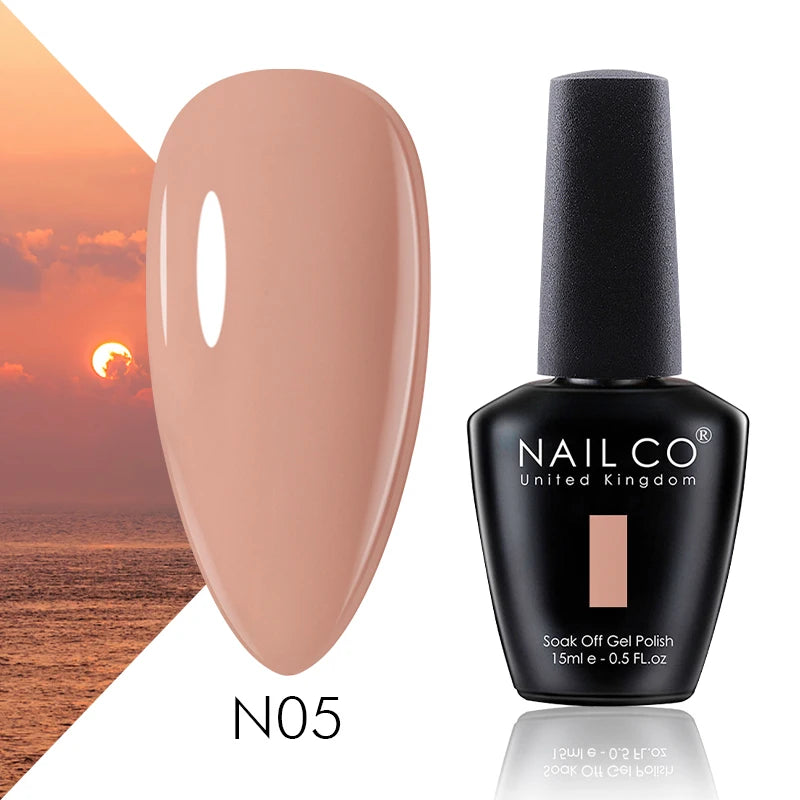 Coat And Base Coat Art Design Gel Nail Polish