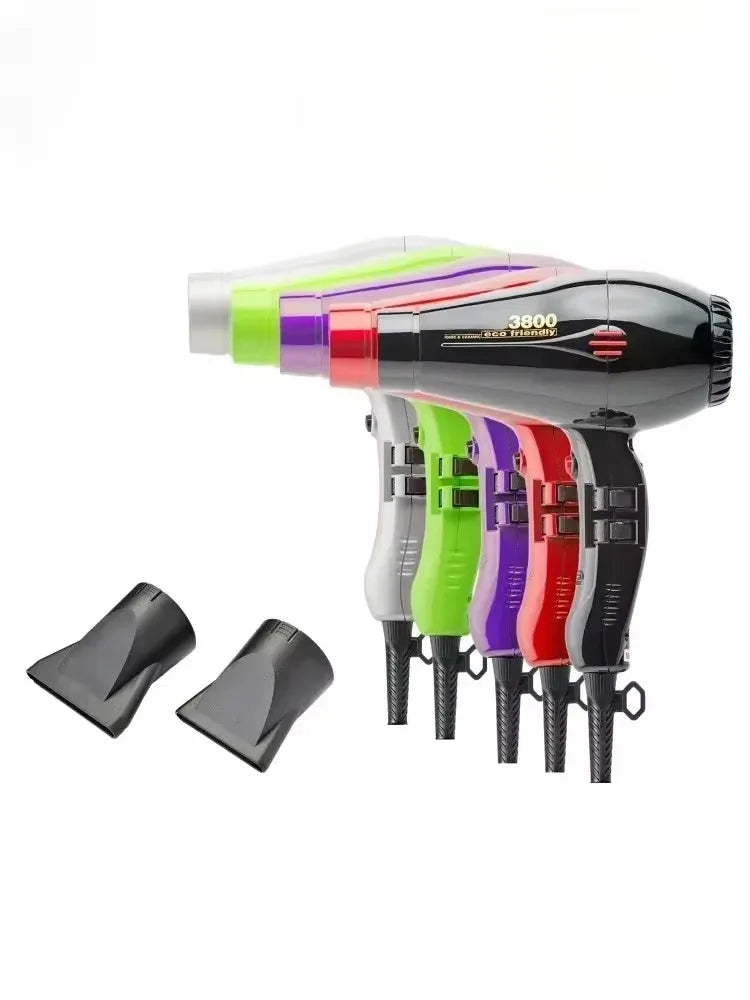 Professional 1600W Negative Ion Hair Dryer Home Appliance Ceramic Hot and Cold Wind Blow Dryer Powerful Wind 3800 Original
