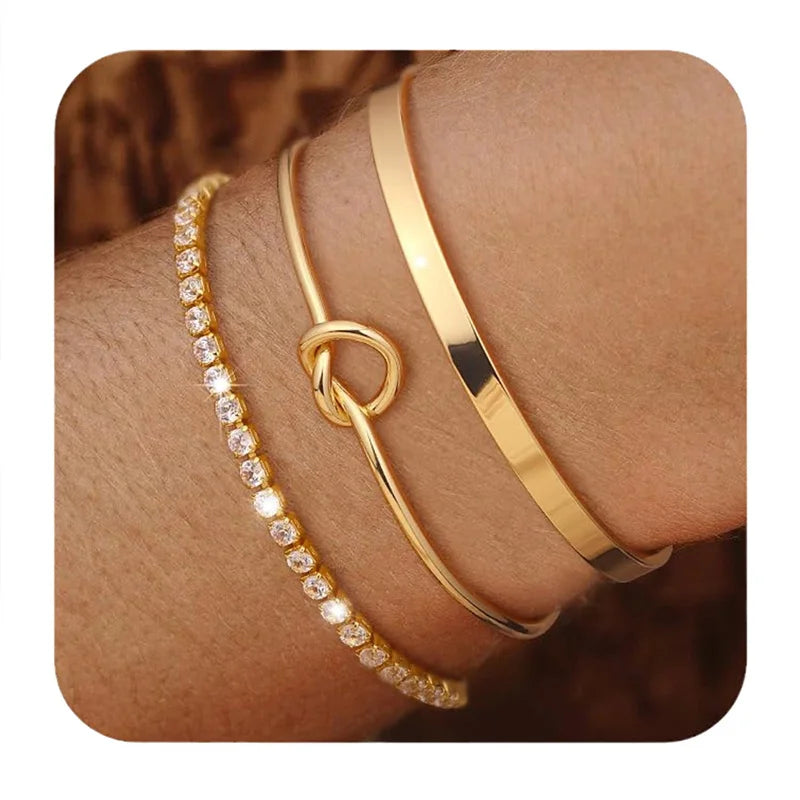 Adjustable Chain Bangles