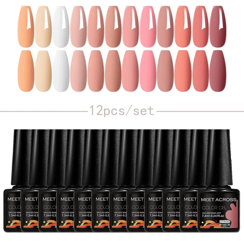 Gel Nail Polish Set UV Gel LED Nail Art