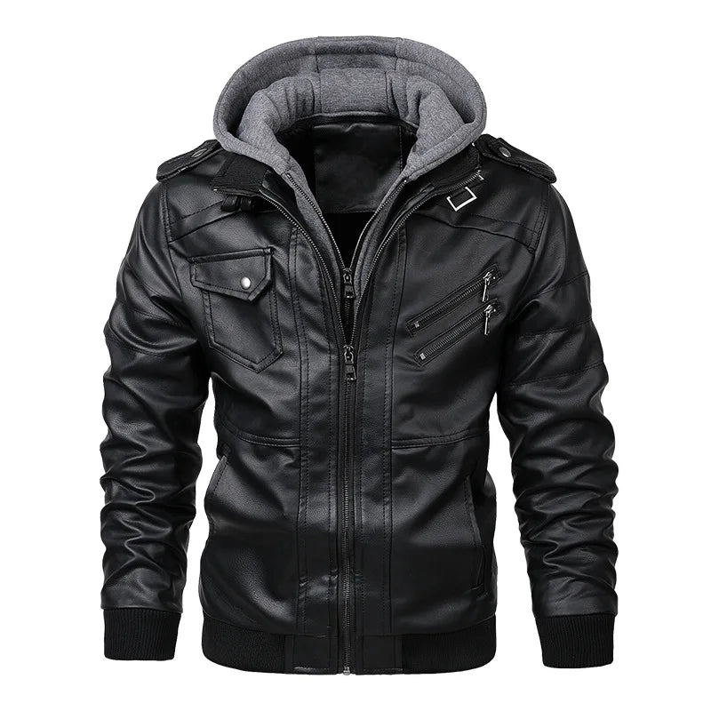 Men's Casual perfect Biker Leather Jackets