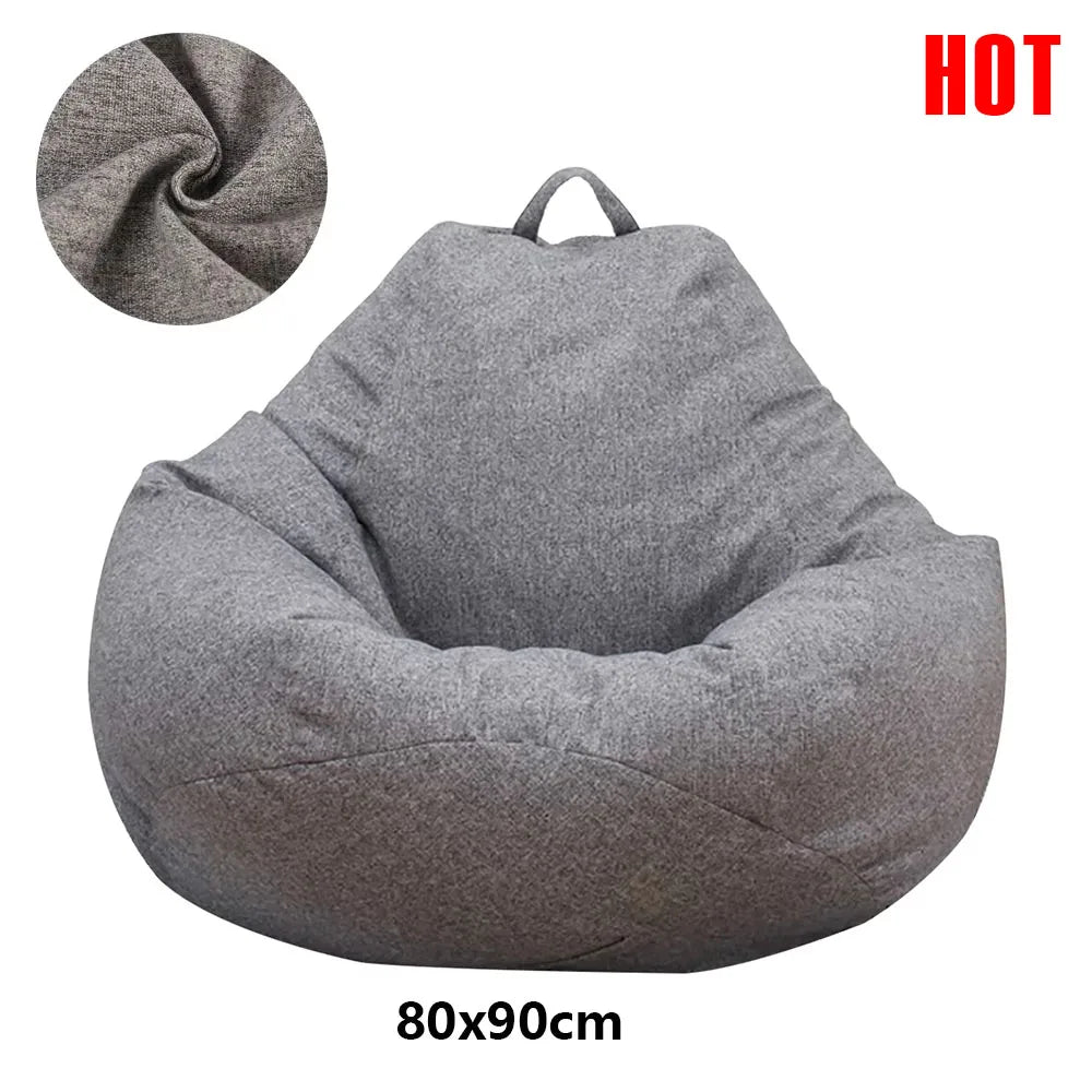 Lazy Sofas Cover Large Bean Bag Cover