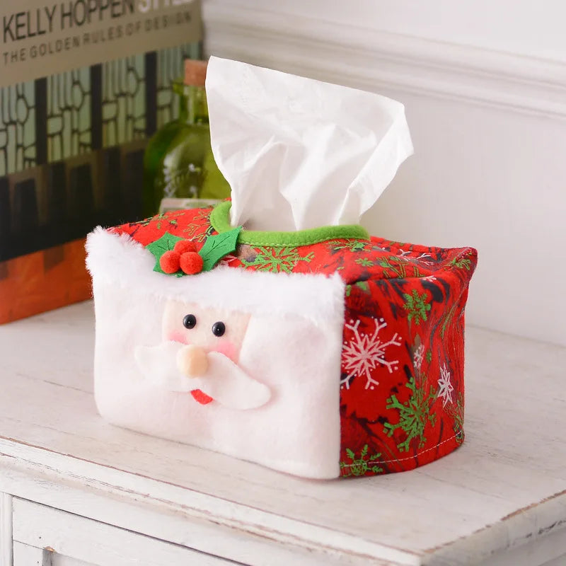 New Pattern Merry Christmas tissue box