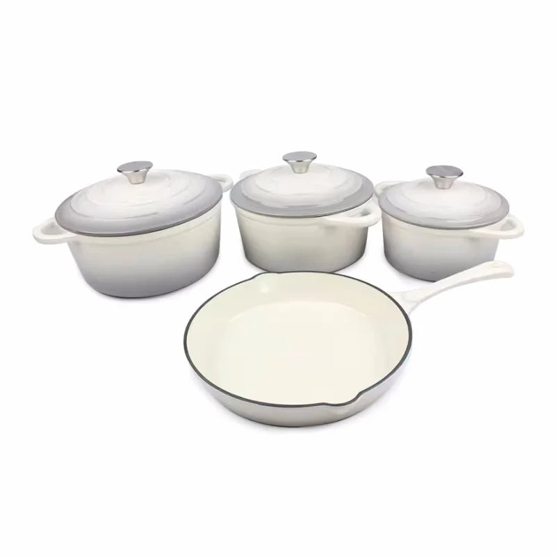 Hot Deals Iron Cast Cookware Multiple Sizes Sets Home Restaurant Enamelled Cast Iron Pot