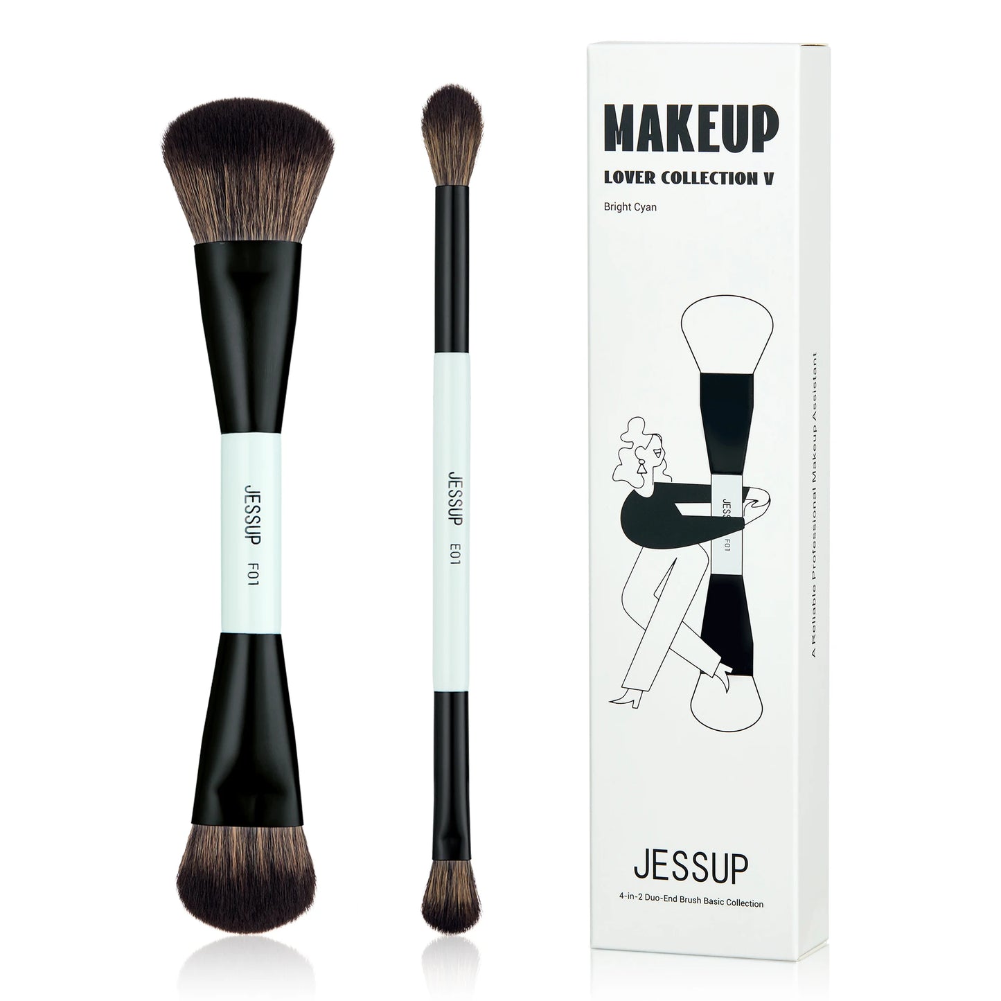 Makeup Double Sided Makeup Brushes