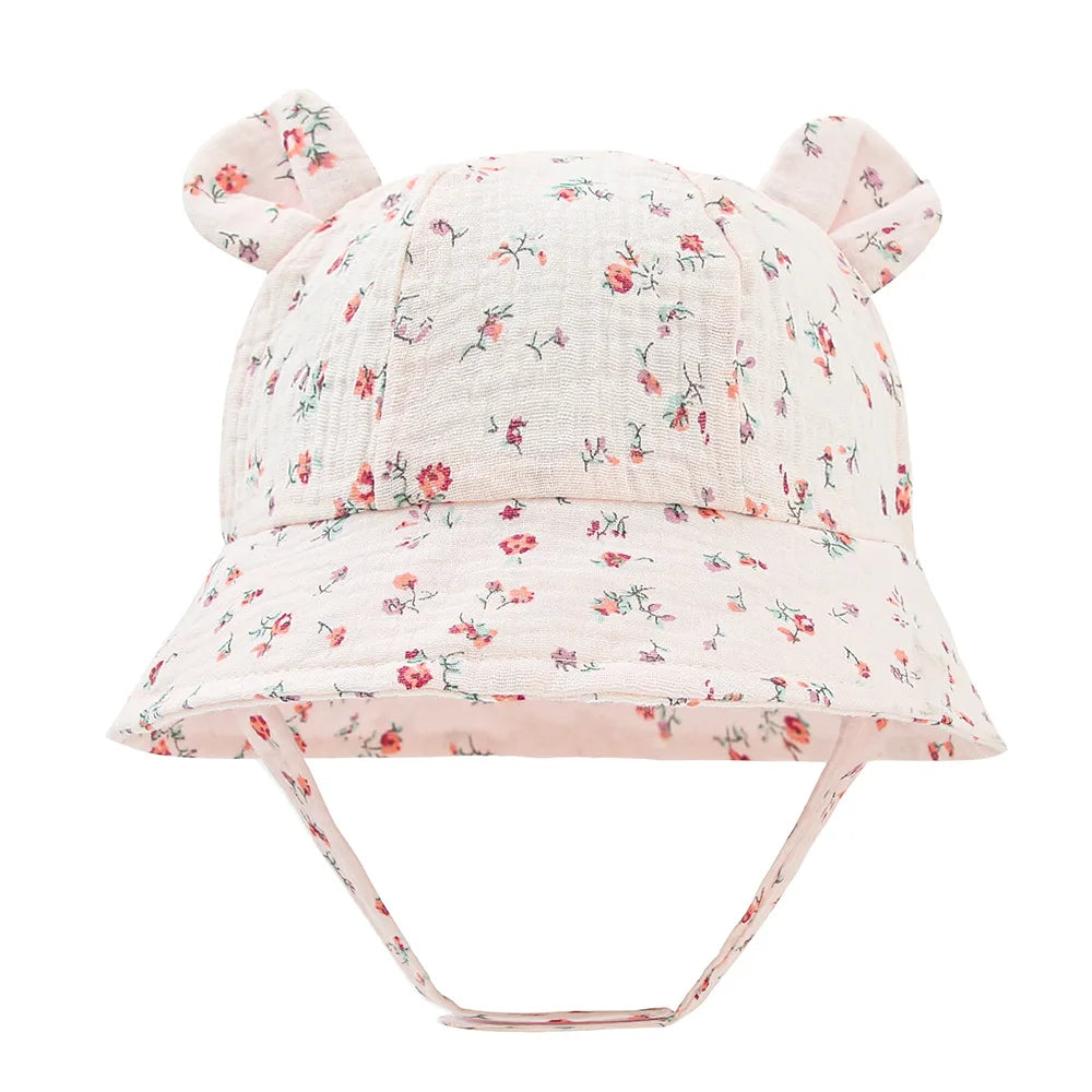 Muslin Cotton Baby Bucket Hat
