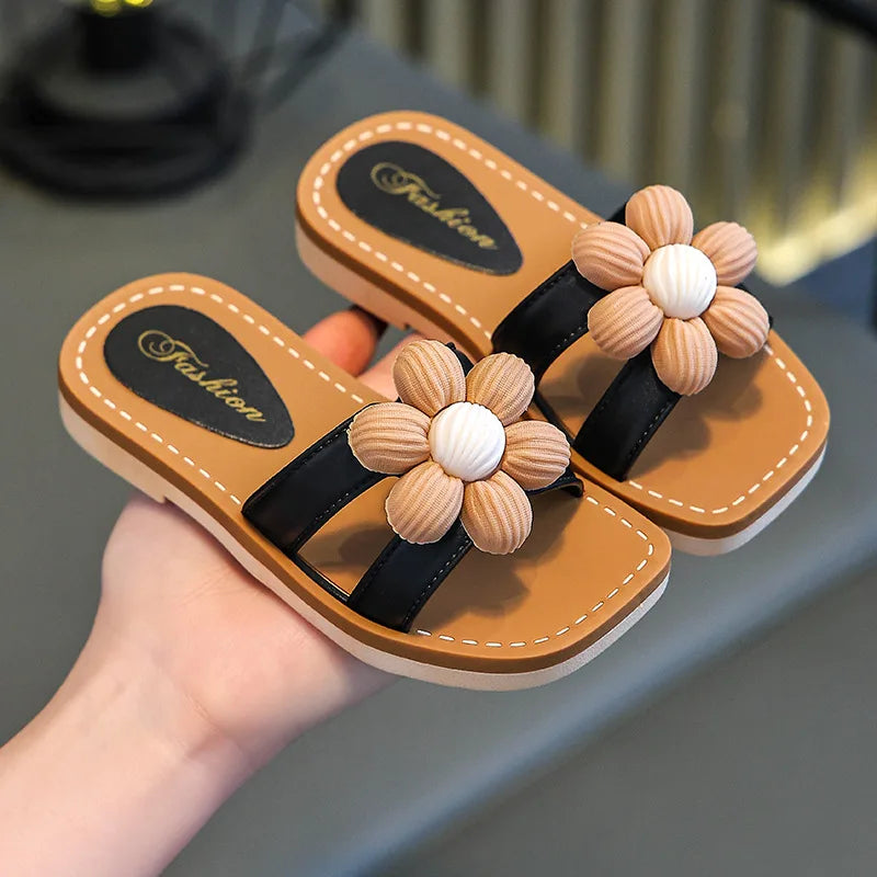 Children Cartoon Soft Sole Non-Slip Slippers