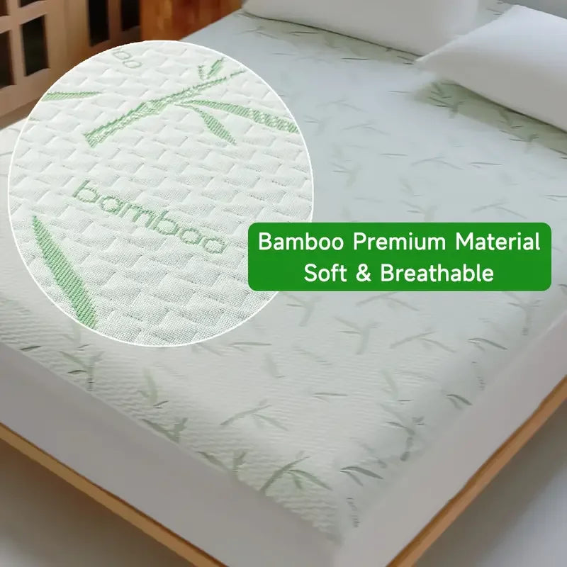 Waterproof Bamboo Mattress Cover