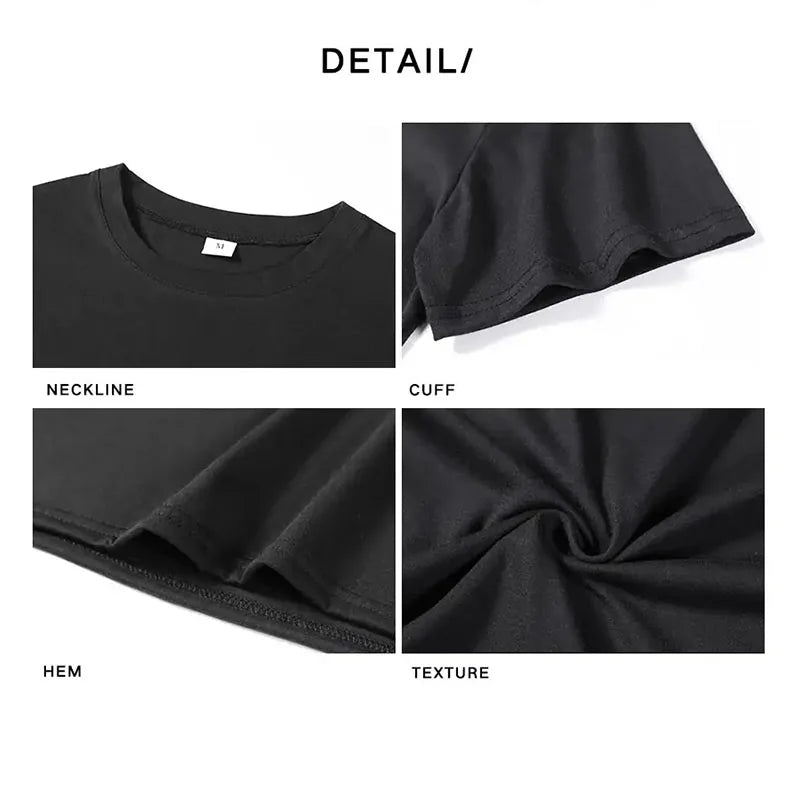 Summer Loose Size Creative Graphic Printed T-shirt For Men