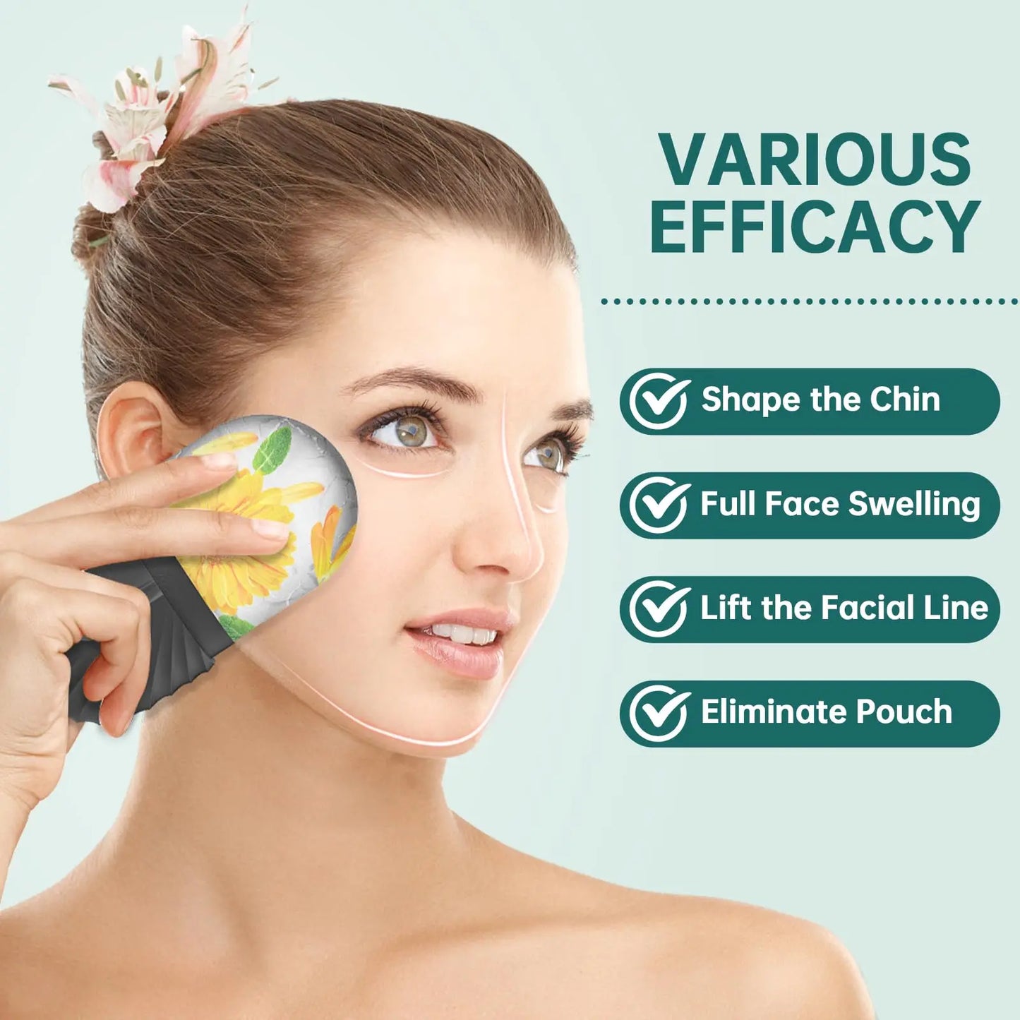 1/2/3 pcs Ice Face Roller Facial Skincare