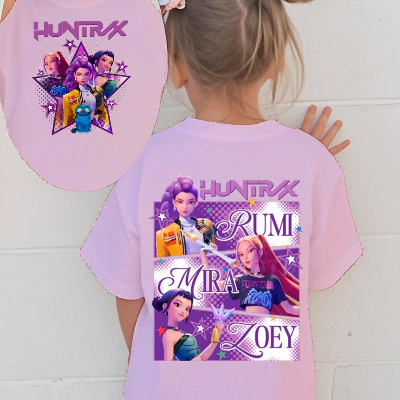 Kpop Demon Hunters Print Graphic Tshirt