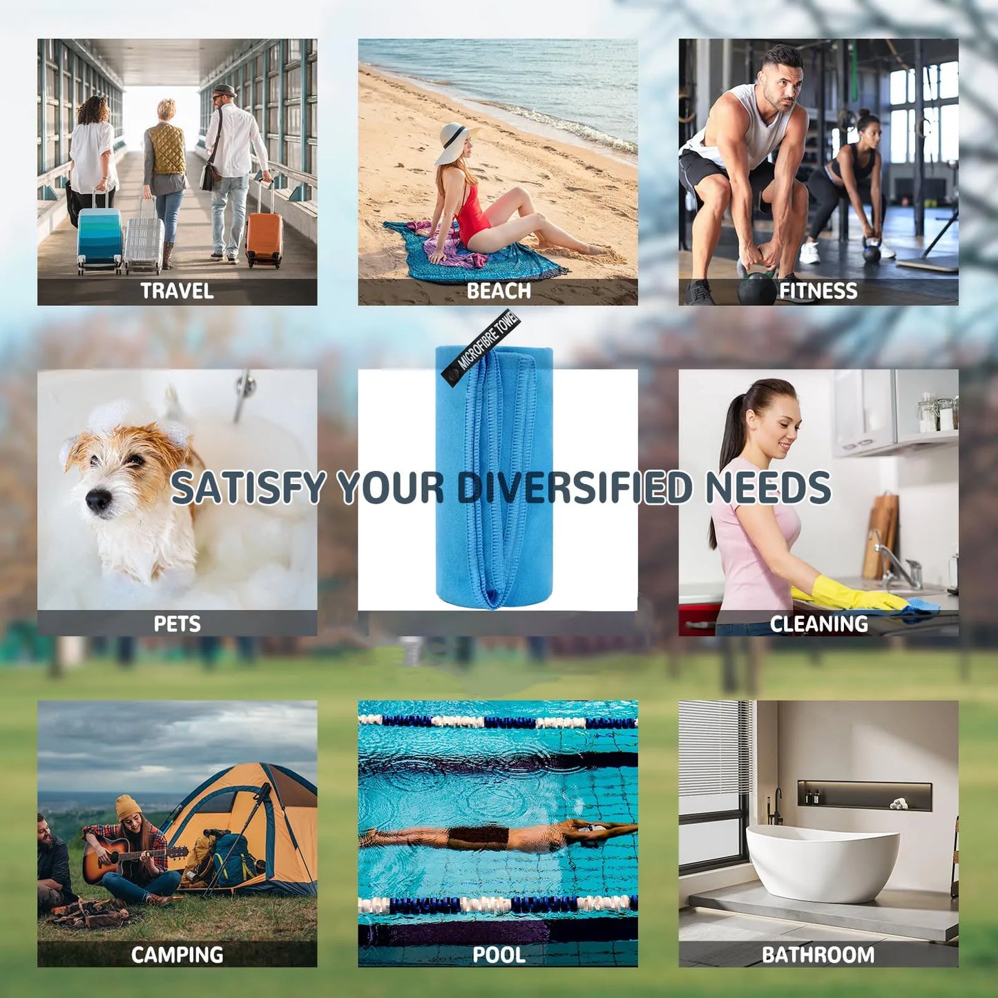 Quick-Drying Bath Towel