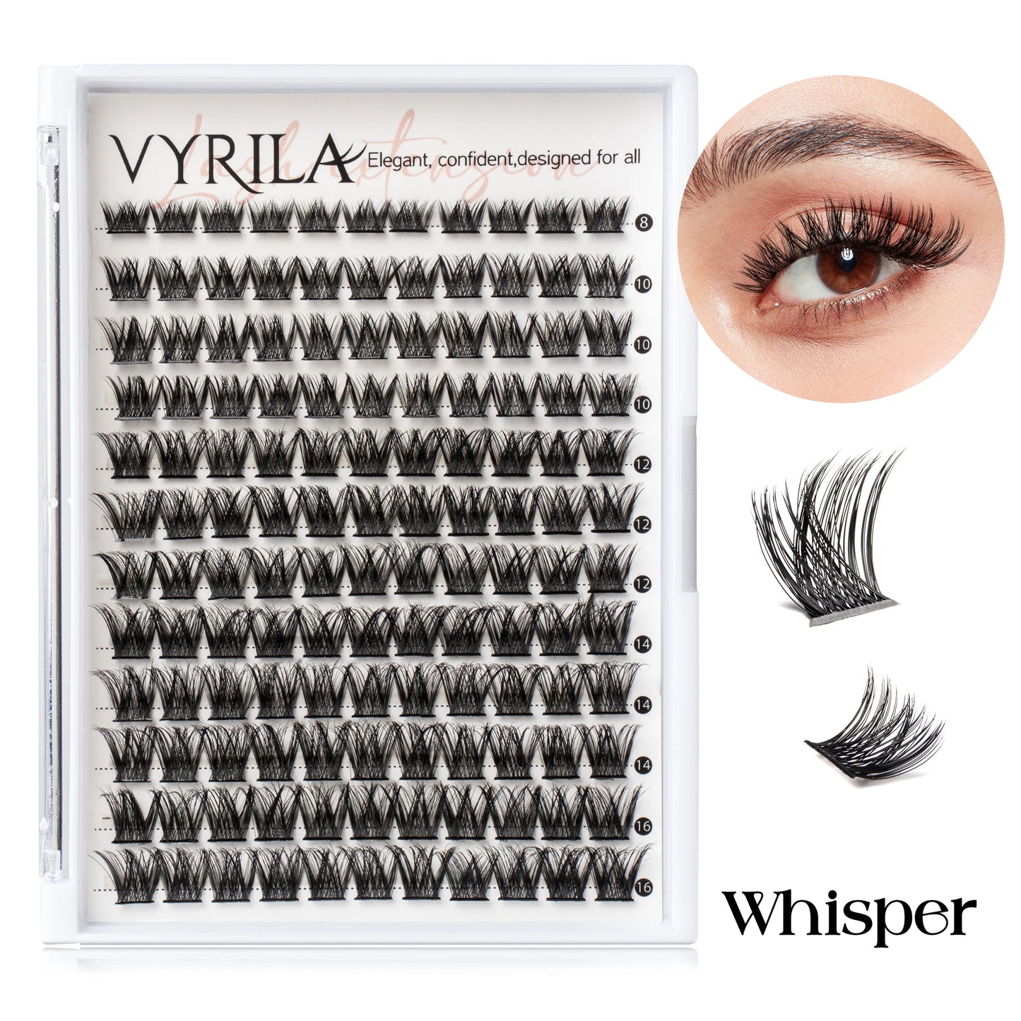 Individual Lashes Cluster