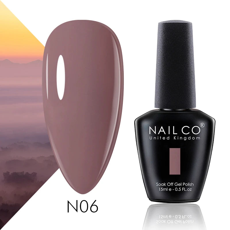 Coat And Base Coat Art Design Gel Nail Polish