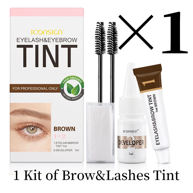 Eyelash Eyebrow Dye Tint Kit