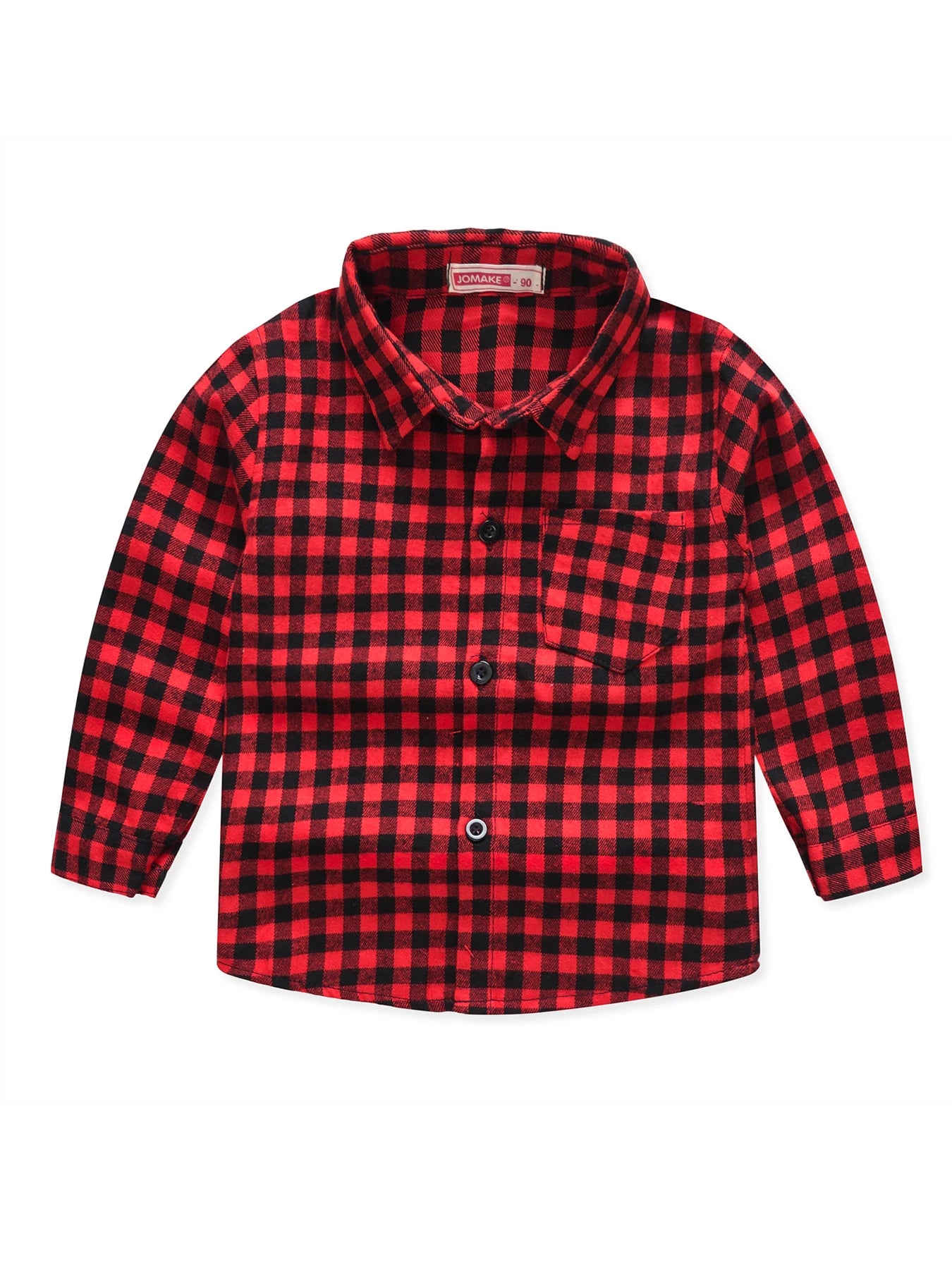 Unisex Classic Woolen Checkered Shirt