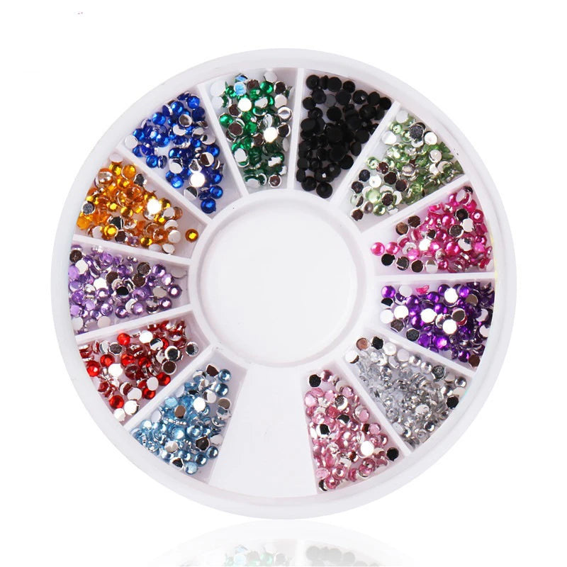 Nail art glitter rhinestone Crystal gems