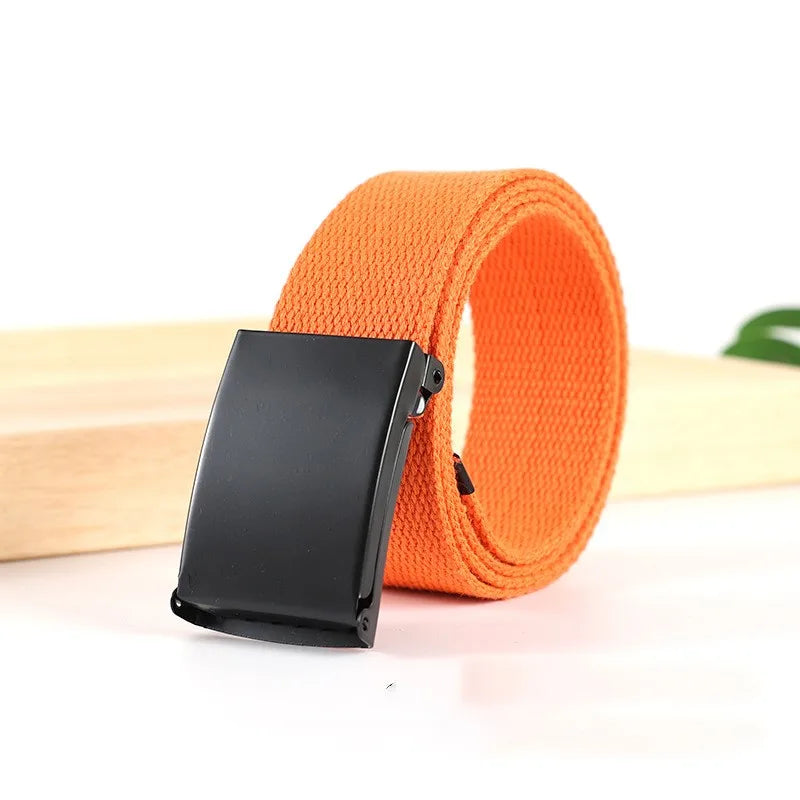 Fashion New Unisex Trousers Canvas Belt