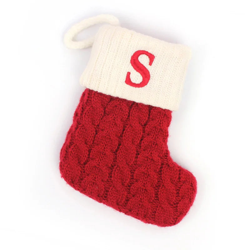 Christmas Boots Letters Christmas Stocking
