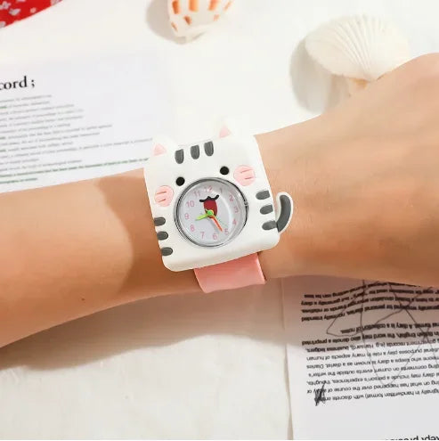 New Fashion Cartoon Animal Flash Light Watch