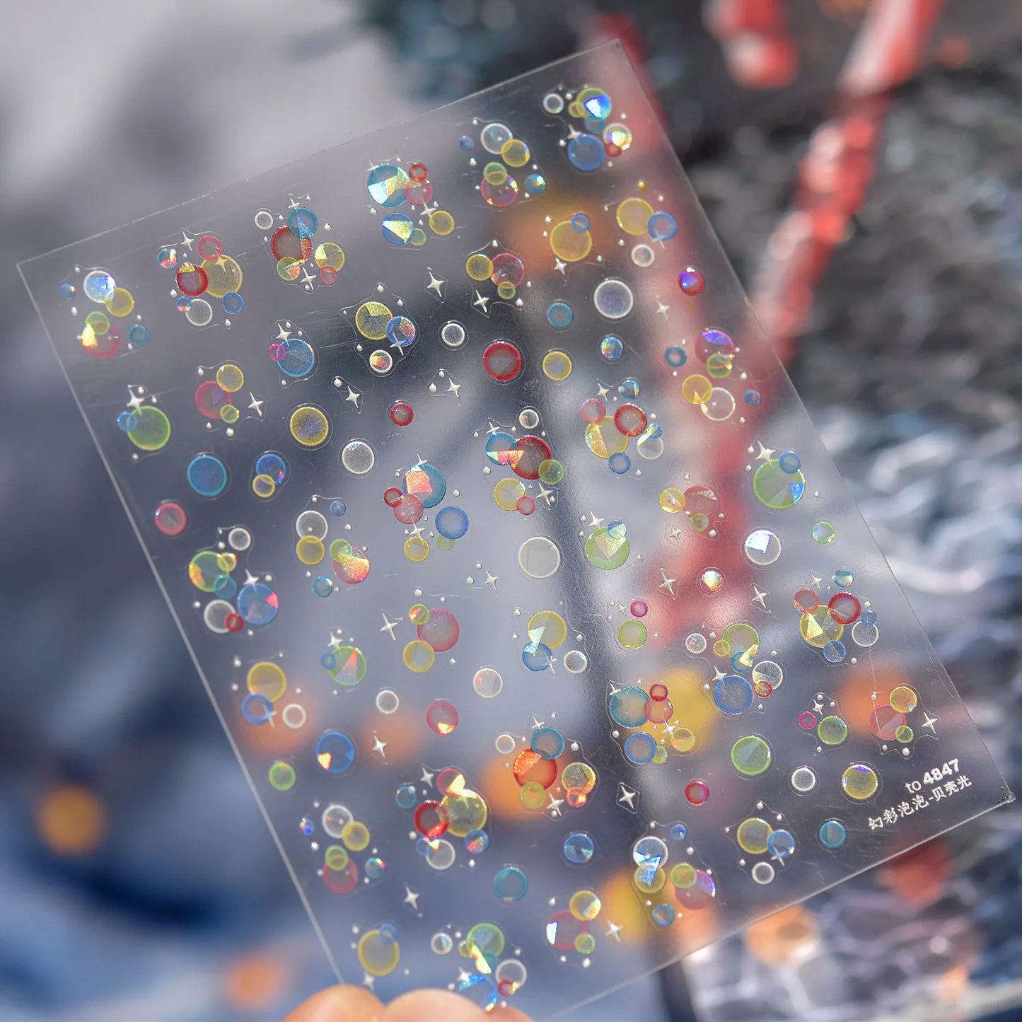 Soft Relief Decoration Nail Art Stickers