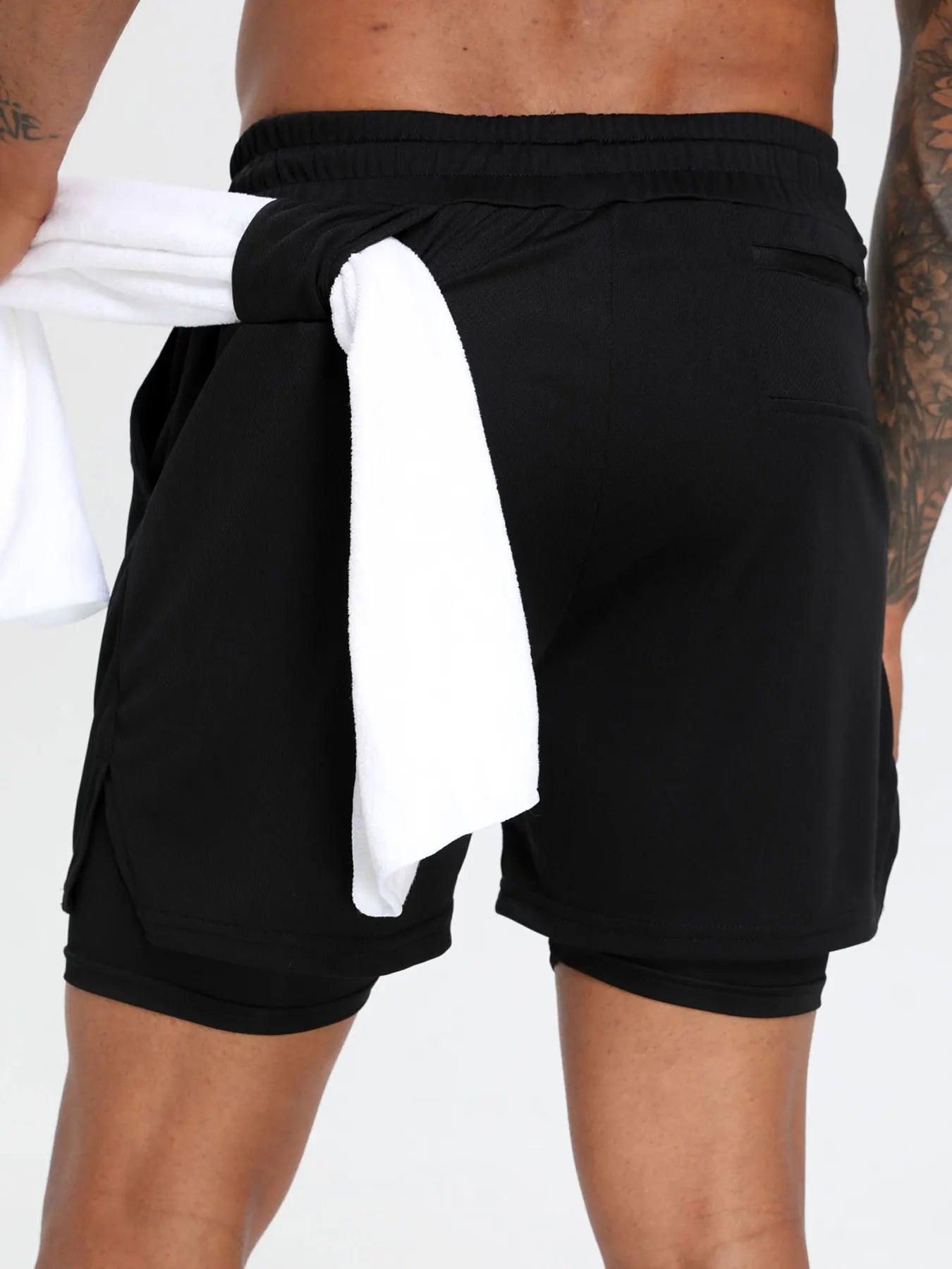 2-in-1 Men's Performance Running Gym & Training shorts