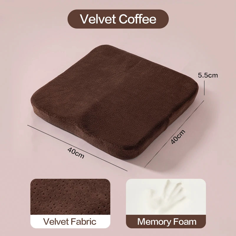 Ergonomic Memory Foam Office Cushion