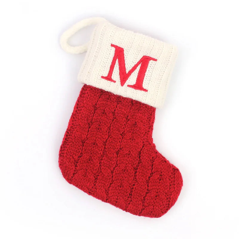 Christmas Boots Letters Christmas Stocking