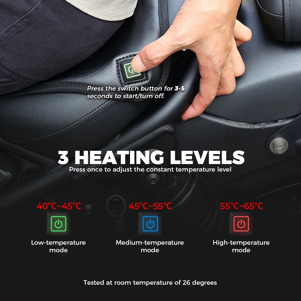 Motorcycle Heated Seat Cushion