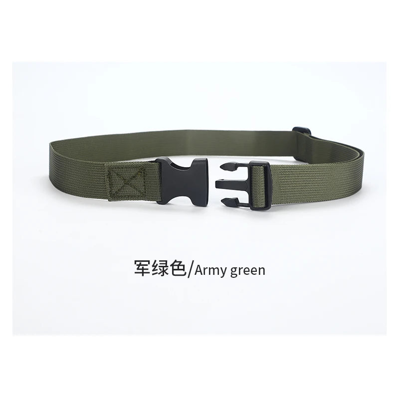 Primary school students canvas buckle belt