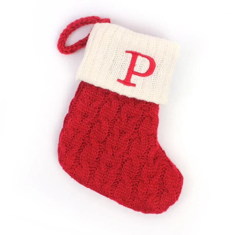 Christmas Boots Letters Christmas Stocking