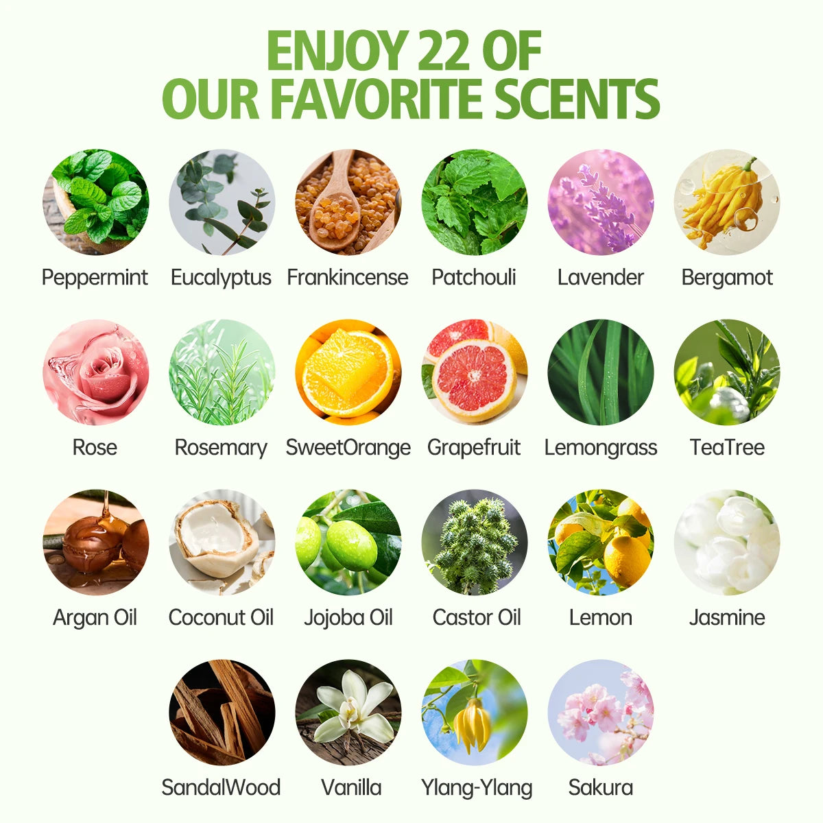 plant essential oil face and body skin care