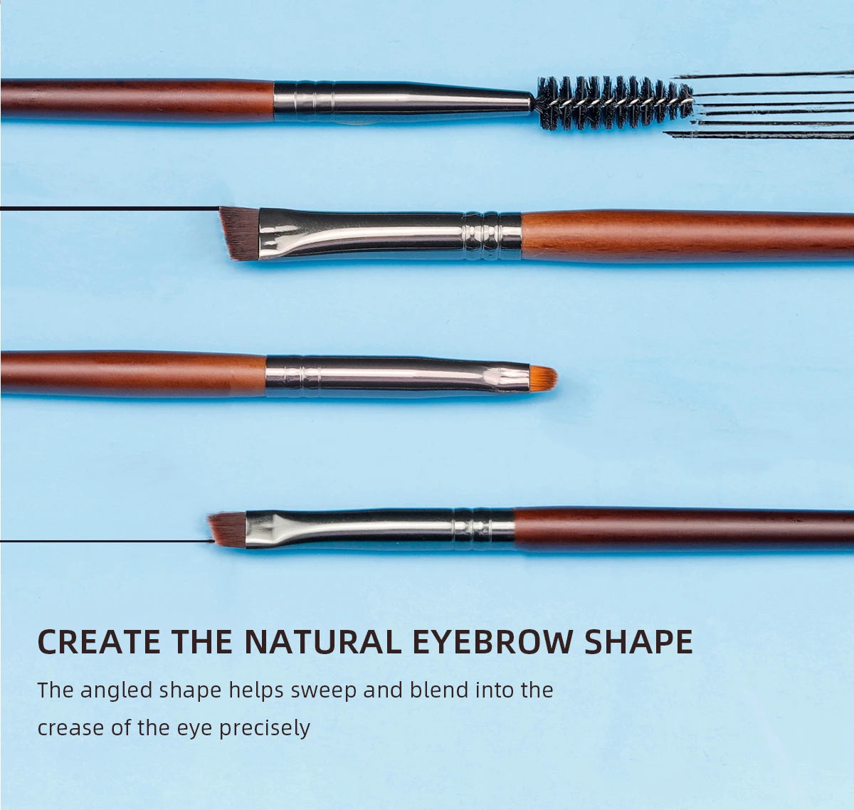 Makeup Brushes Set 24pcs Natural