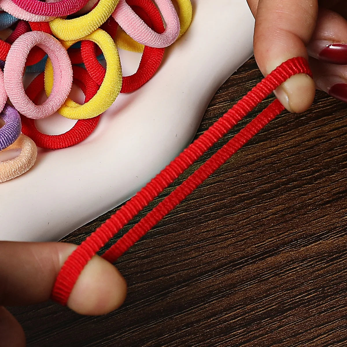 Hair Ties Rubber Band Kids Elastic Hair Leagues