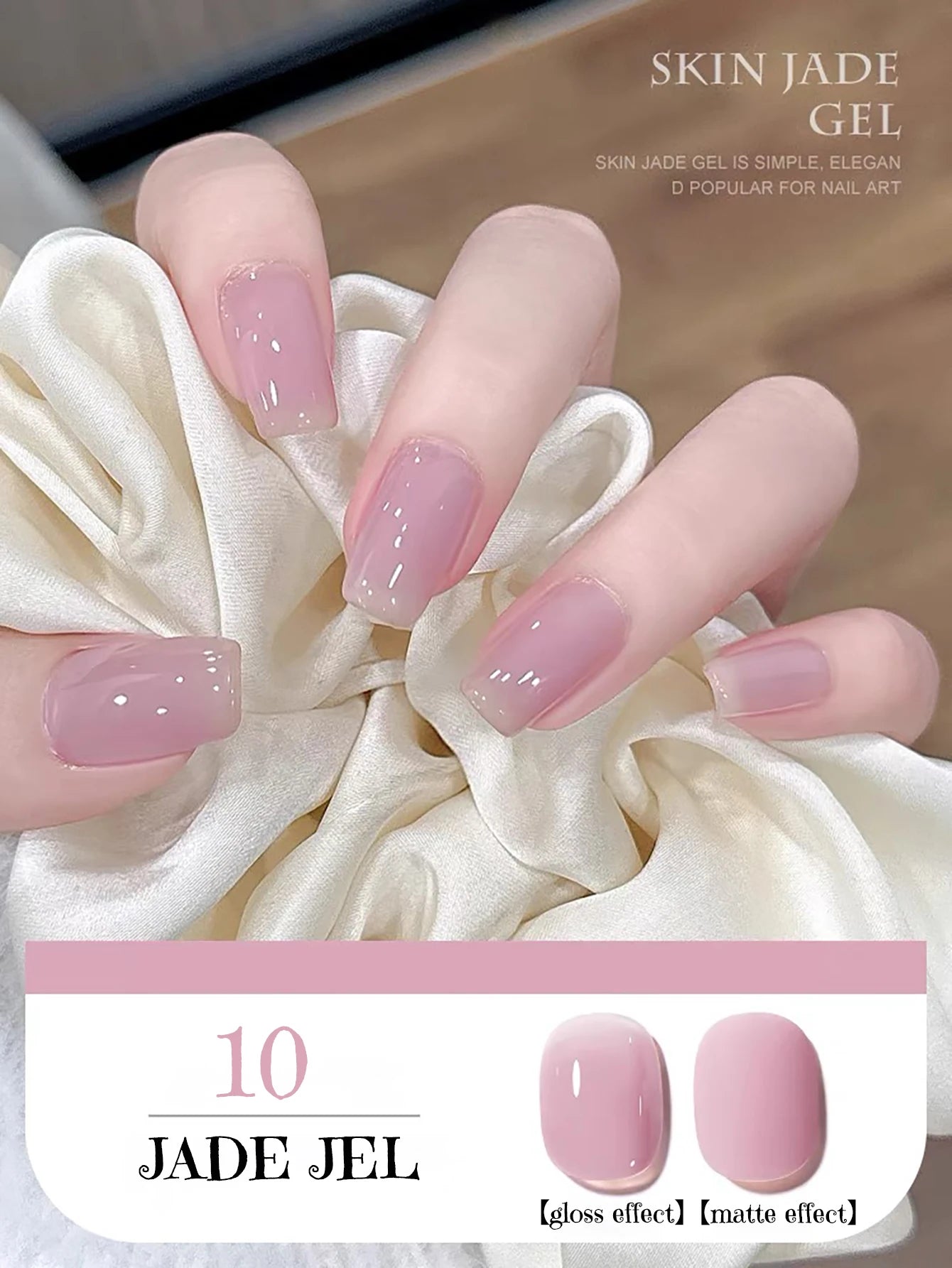 Pure Desire Blush Jelly Gel Nail Polish