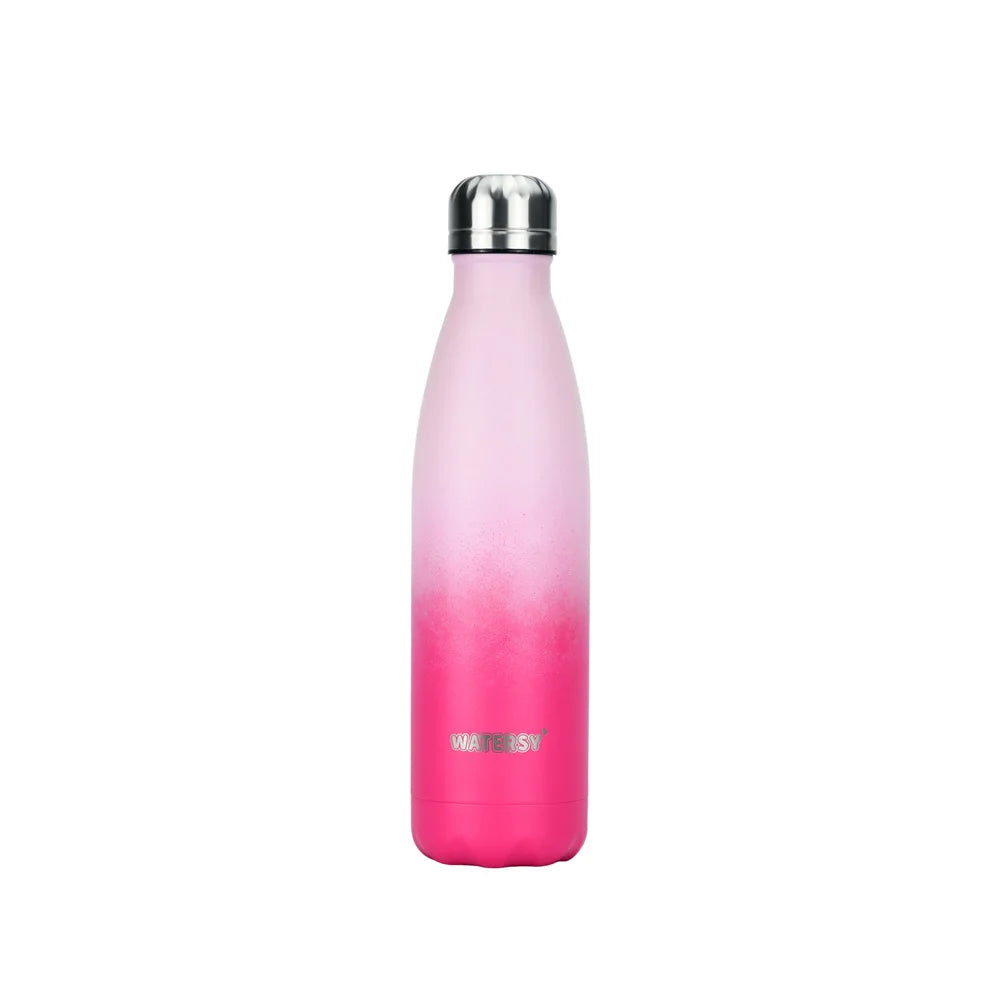 500ML Stainless Steel Thermos Mug Sports Water Bottle Cold and Hot Thermal Cups Vacuum Travel Tumbler Mug Thermal Bike Bottle